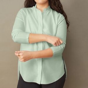 ADAY Something Borrowed Shirt Size LARGE